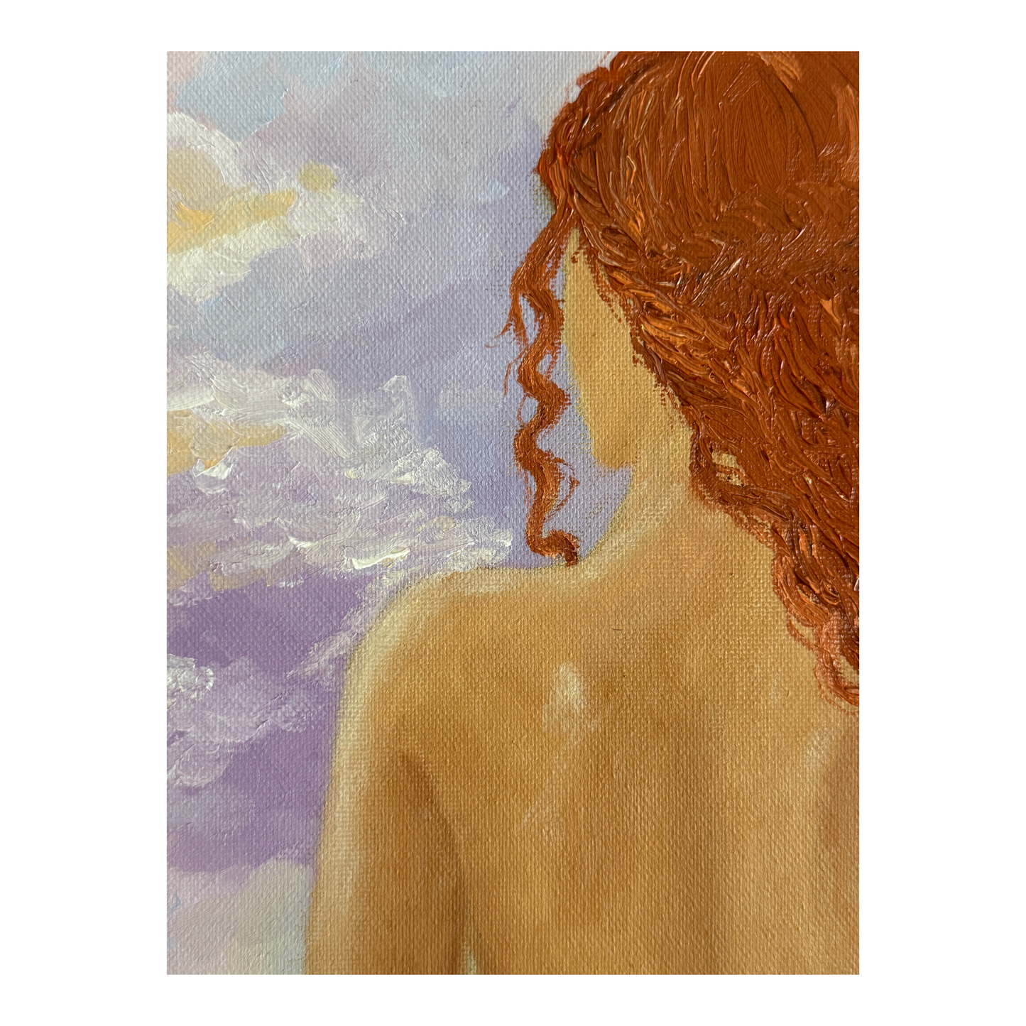 She Faces the Sea Detail schouder