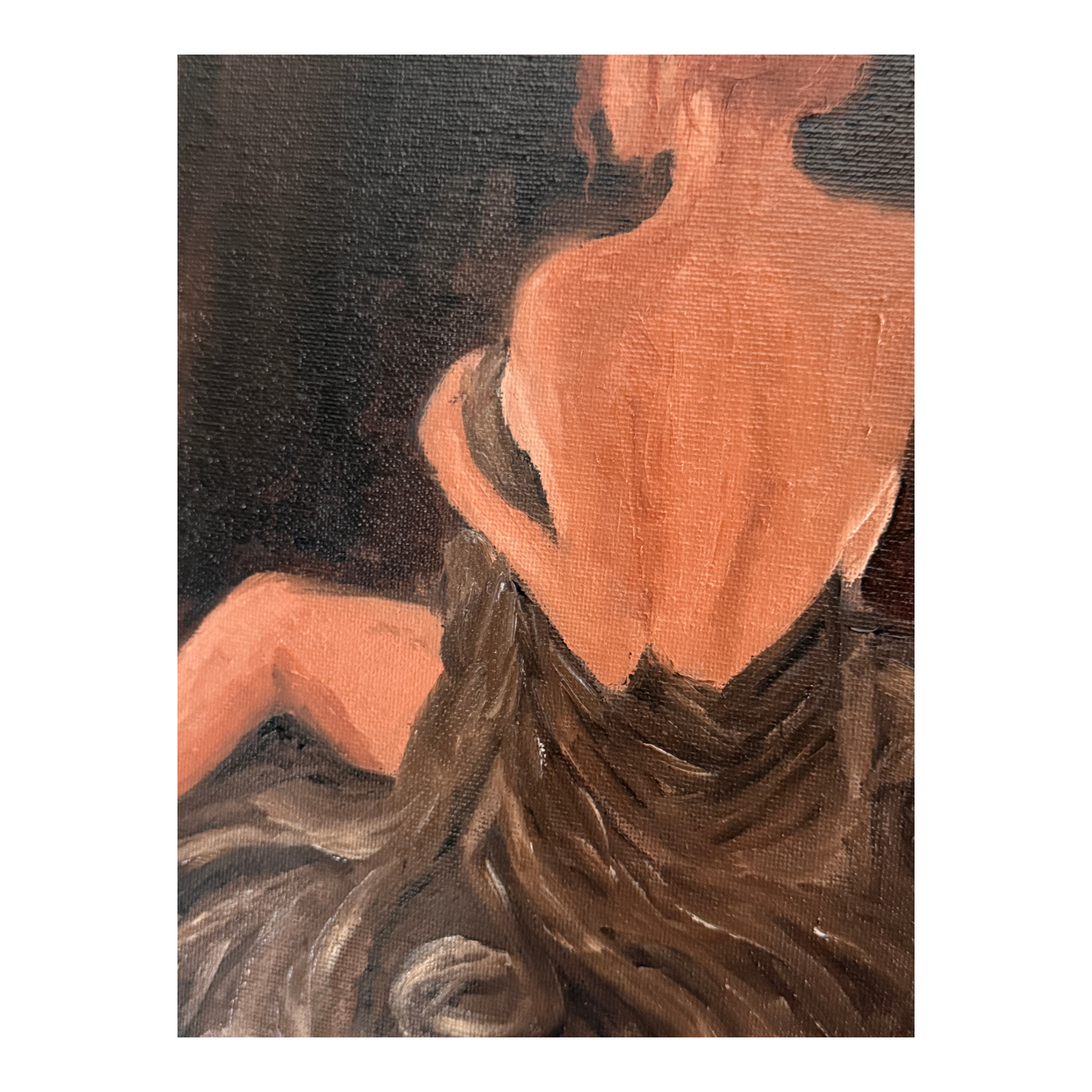 She Wears the Night Detail Schouder